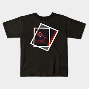 Aesthetic man under frame Kids T-Shirt